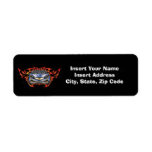 Hot Car  Avery Label