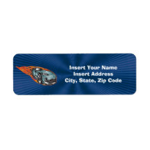 Hot Cars  Avery Label