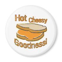 Hot Cheesy Goodness Grilled Cheese Sandwich