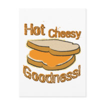 Hot Cheesy Goodness Grilled Cheese Sandwich