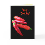 Hot Chili Peppers Birthday Cards