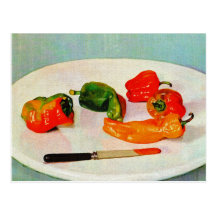 Hot Chili Peppers Postcard