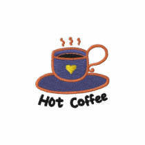 Hot coffee polo shirt