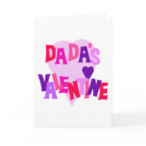 Hot Colours Heart Dada's Valentine