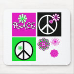 Hot Colours Peace mousepads