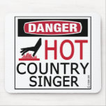 Hot Country Singer Mousepads