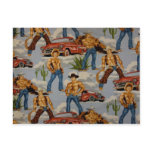 Hot Cowboys Post Card