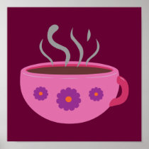 Hot Cup of Coffee Posters