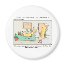 Hot Dog Divorces Funny Tees Mugs & Gifts Refrigerator Magnet