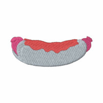 Hot Dog Embroidered Shirt