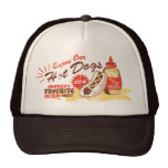 Hot Dog hat (brown/tan)