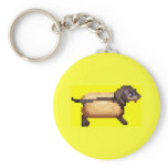 Hot Dog on my kez Keychain