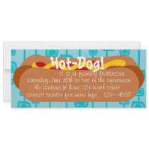 Hot Dog! Party Personalized Invitation