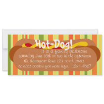 Hot Dog! Party Personalized Invite