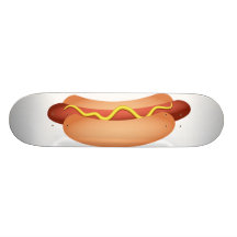 Hot dog planches à roulettes