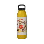 Hot Dog Retro Water Bottle