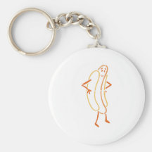 Hot Dog Schlüsselbänder