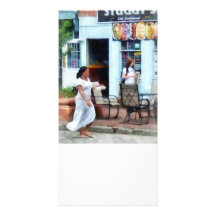 Hot Dog Shop Fells Point Photo Card Template