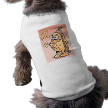 Hot Dog waving Doggie T-shirt