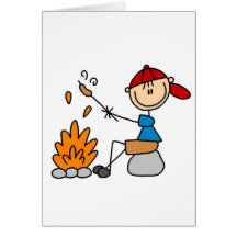 Hot-dogs sur la carte de feu de camp