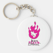 Hot Flash Divas Keychain