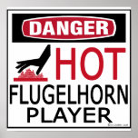 Hot Flugelhorn Player Print