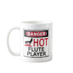 Hot Flute Player Coffee Mugs