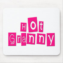 Hot Granny Mouse Pads