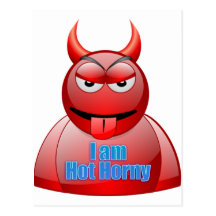 Hot & Horny  Leg Humper Postcards