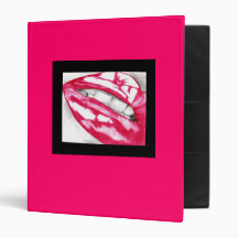 Hot Lips Fuschia Binder
