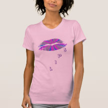 Hot Lips Ladies AA Cap Sleeve Shirt