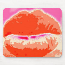 Hot Lips Mousepad