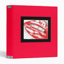 Hot Lips Scarlet Binder