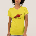 Hot Mama Red Pepper Shirt by Leslie Harlow t-shirts