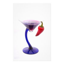 Hot Martini Stationery Design