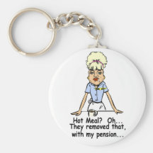 hot meal key chains