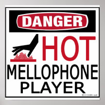 Hot Mellophone Player Posters