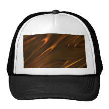 Hot Melted Liquid Chocolate Textured Mesh Hats
