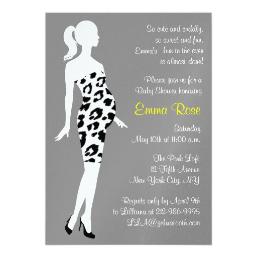 Hot Momma! Baby Shower Invitation