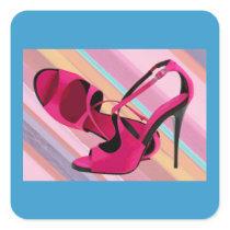 Hot Momma's Hot Pink Pumps