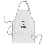 Hot, N, Ready apron