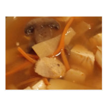Hot n Sour Soup Postcard
