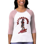 Hot NEW Skateboarding Funny Sexy Nurse Girls Shirt
