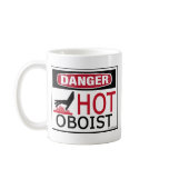Hot Oboist Coffee Mugs
