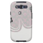 hot pink and black damask galaxy SIII covers