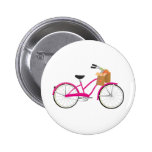 Hot PInk Bicycle with Oranges