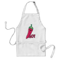 Hot Pink Chili Pepper Apron