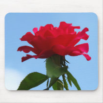 Hot Pink Flower mousepads