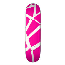 Hot Pink Giraffe Pattern Wild Animal Prints Skate Boards