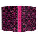Hot Pink Miss Victoria Binder